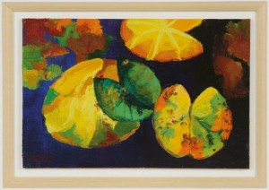 Kenneth Webb RWA FRSA ARUA THE LILY POND (1,400-1,800).