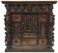 A late 16th/early 17th century Italian cabinet.