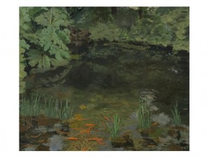 Sir Winston Spencer Churchill The Goldfish Pool at Chartwell, 1932 Oil on canvas, 25 by 30in. est. £400,000-600,000 Copyright © Churchill Heritage Ltd UPDATE: THIS SOLD FOR £1,762,500
