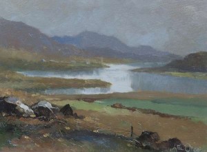 Liam Treacey (1934-2004) Misty Day, Recess, Connemara (600-800).