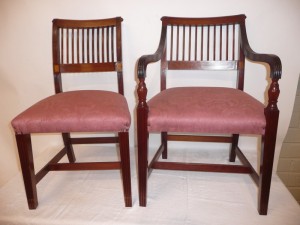 This set of Cork 11-bar chairs sold for 3,600.