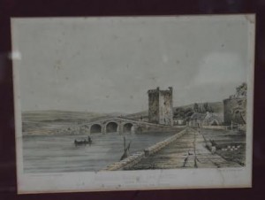 Henry Morgan Victorian print of Cork Harbour.