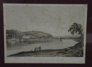 Henry Morgan Victorian print of Cork Harbour.