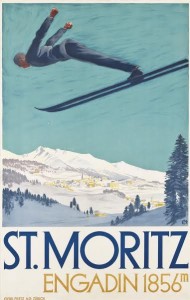 CARL MOOS (1878-1959) ST. MORITZ (£18,000-22,000). Courtesy, Christie's Images Ltd., 2014