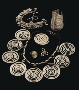 Jewelry by ALEXANDER CALDER (1898-1976) from the Collection of Ruth Horwich CHRISTIE'S IMAGES LTD. 2015