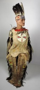 The late 19th century Native American outfit.
