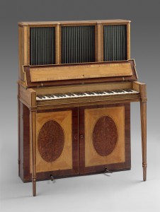 Robert Woffington (movement). William Moore (probably, casework). Upright Piano, c. 1790. Museum of Fine Arts, Boston, Gift of the New England Conservatory of Music.