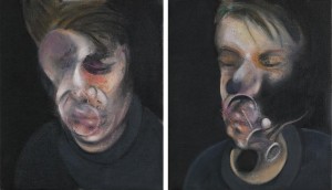 Francis Bacon's seminal self-portrait from 1977,