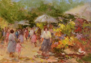 Elizabeth Brophy - Flower Market (400-600)
