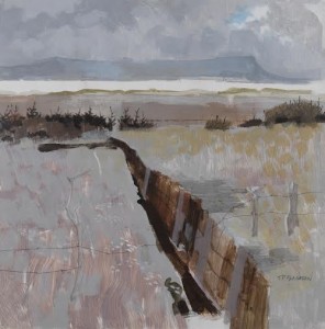 T.P. Flanagan - Bog Cutting, Roughra, Co. Donegal.