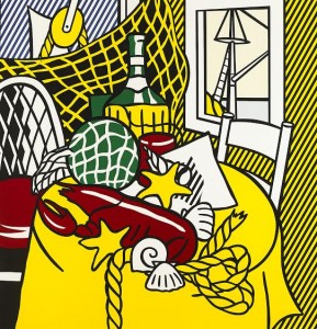 Still Life with Lobster by Roy Lichtenstein