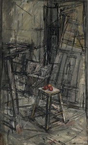 Alberto Giacometti Pommes Dans L'atelier 1950 ($3.5-5 million).