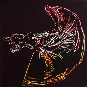 Andy Warhol (1928-1987) Martha Graham:  Letter to the World (The Kick).