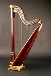 The Harp given to Maud Gonne by W.B. Yeats.