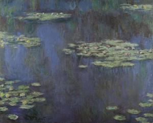 Nympheas (Water Lilies) by Claude Monet.