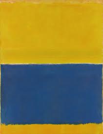 Untitled (Yellow and Blue) by Mark Rothko.