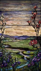 Tiffany Studios River of Life Window, (1915) ($200,000-300,000).