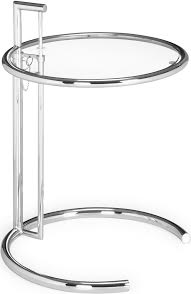 One of a pair of Eileen Gray e1027 tables.