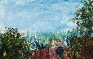 Jack Butler Yeats (1871-1957) - Hearing the Nightingale.