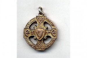 The nine carat gold Clare All-Ireland Hurling Championship title medal from 1914.