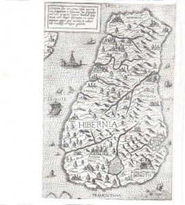 Antonio LaFreri - Rome Hibernia Sive Irlanda first published in 1560 (6,000-8,000).