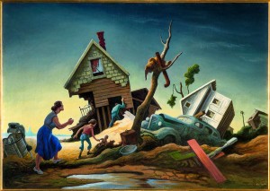 Thomas Hart Benton - Flood Disaster