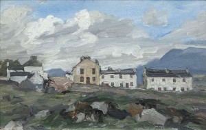 ack Butler Yeats RHA (1871 - 1957) Roundstone, Connemara (1916)