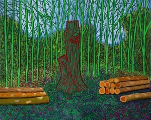 David Hockney ARRANGED FELLED TREES Estimate: £1,500,000 — 2,000,000