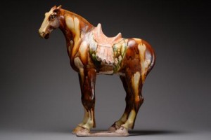 A Tang Sancai horse c618 AD at ArtAncient