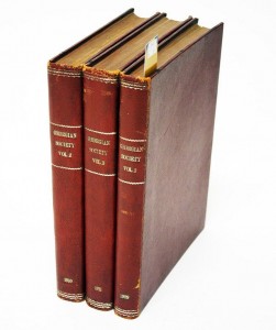 The Georgian Society's Volumes 1, II and III