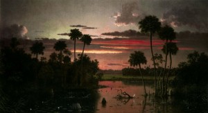 Martin Johnson Heade, The Great Florida Sunset 1887 $7/10 million 