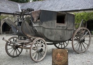 A rare early 19th century full size road/family coach (20,000-30,000).