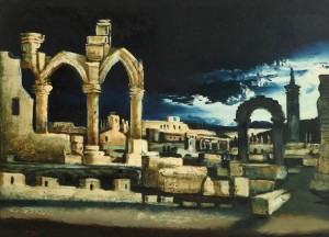 Daniel O'Neill (1920-1974) Ruins in the Moonlight (4,000-6,000)