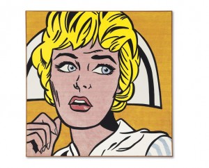 Roy Lichtenstein - Nurse - sold for $95,365,000