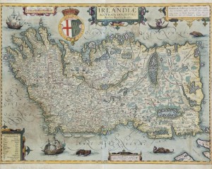 Irlandiae by Baptista Boazio (1588-1606) (4,000-6,000).