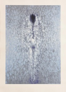 Louis le Brocquy - Human Image XII (2005) (2,000-3,000).