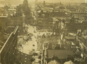 Henry St. and Mary St. from the top of Nelson's Pillar.