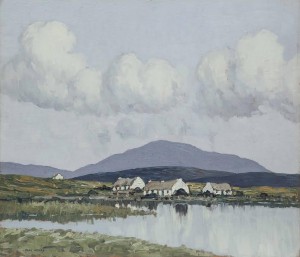 A Connemara Village by Paul Henry