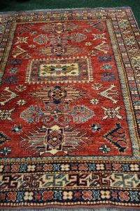 A Kazakh rug