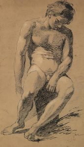 James Barry (1741-1806) - Male Nude (£20,000-30,000) Courtesy Christie's Images Ltd., 2016