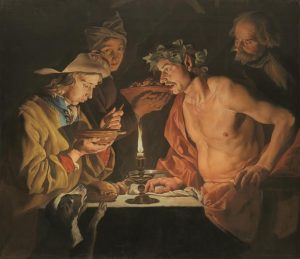 Brian Sewell’s much loved work by Matthias Stomer (circa 1600 – after 1652?) Blowing Hot, Blowing Cold (£400,000-600,000) CHRISTIE'S IMAGES LTD. 2016