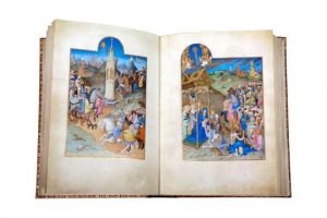 A FACSIMILE REPRODUCTION OF A MASTERPIECE, Les Tres Riches Heures de Jean, Duc de Berry,edited by Franco Cosimo Panini, copy 508/550,