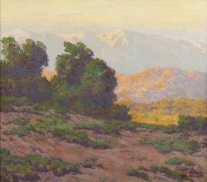 ALFRED MITCHELL (AMERICAN, 1888-1972)          - Sunset Glow ($10,000-15,000)