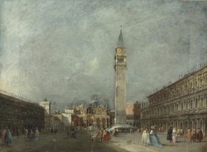 Francesco Guardi - Piazza San Marco, Venice sold for £164,500
