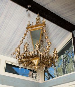 A Venetian gilt metal chandelier ($10,000-$15,000)