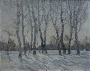 White Poplars in the Temple of Heaven Hong Ling, 1979, China Collection of the artist © Hong Ling. Courtesy Soka Art Beijing