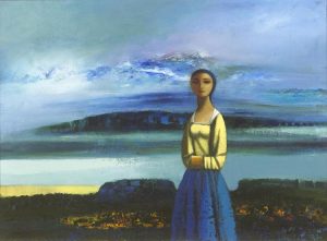 Daniel O'Neill (1920-1974) Figure in a Landscape (30,000-40,000)
