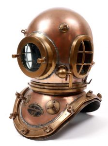 This diving helmet sold for 8,000