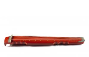 An Imperial Inscribed documentary cinnabar lacquered Wuton Wood Qin (US$3.2-3.9 million)