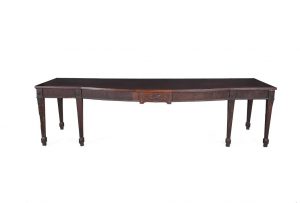 An exceptionally long George III Chippendale serving table (15,000-20,000)